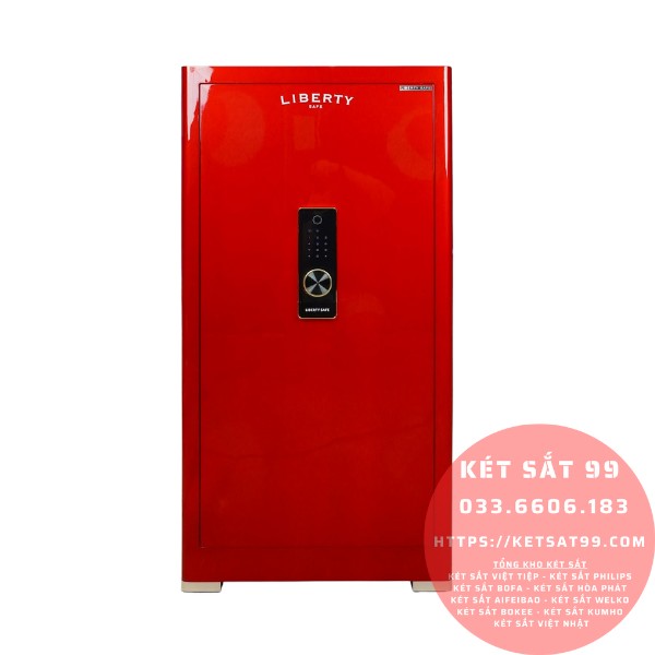 Két sắt Liberty LB120 Pro Màu Đỏ App Wifi