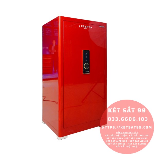 Két sắt Liberty LB120 Pro Màu Đỏ App Wifi