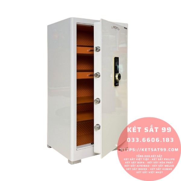 Két sắt Liberty LB120 Pro Màu Trắng App Wifi