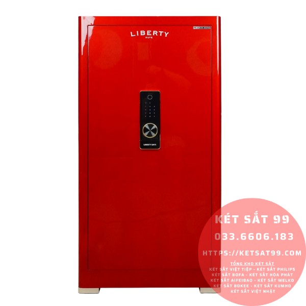 Két sắt Liberty LB150 Pro Màu đỏ App Wifi