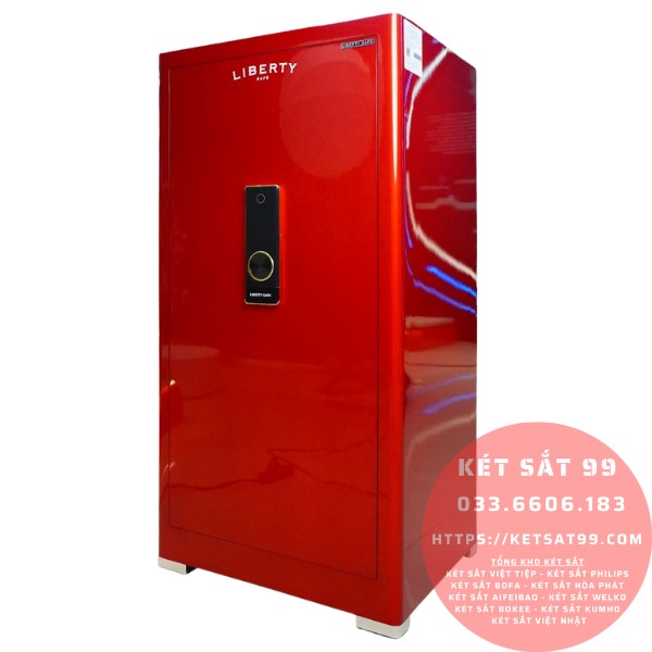 Két sắt Liberty LB150 Pro Màu đỏ App Wifi
