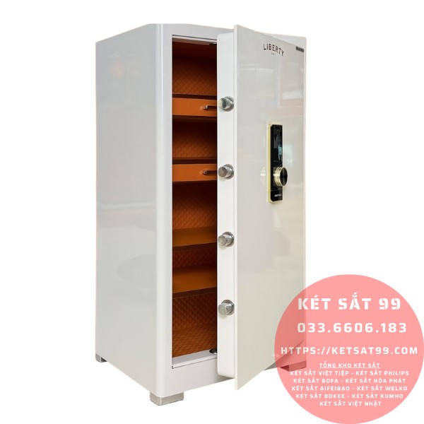 Két sắt Liberty LB150 Pro Màu trắng App Wifi