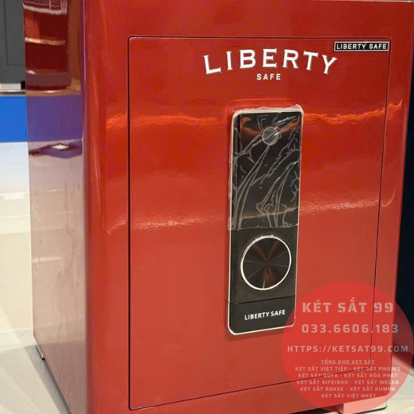 Két sắt Liberty LB50 Pro Màu đỏ App Wifi