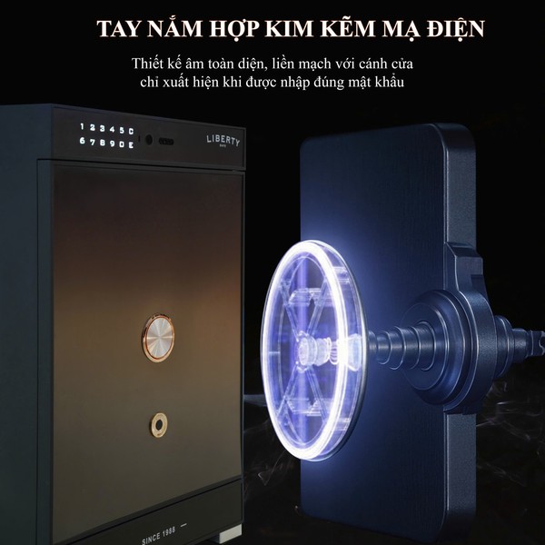 Két sắt Liberty LB68-VANTIS-MAX chi tiết