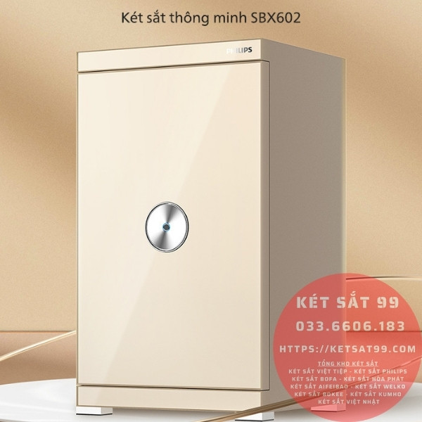 Két sắt Philips SBX602-8CU 131kg màu Gold