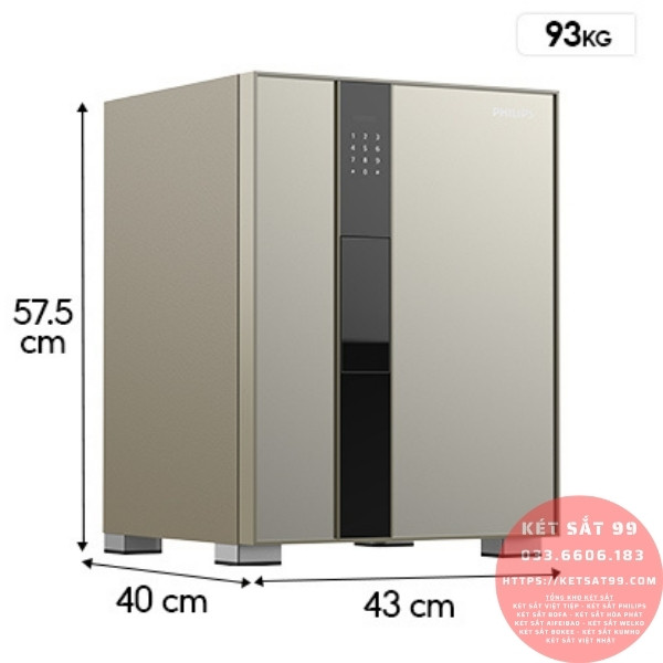 Két Sắt Thông Minh Philips VALIS-5BU